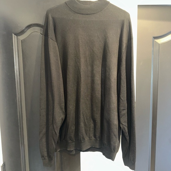Pronto Uomo Black Turtleneck Sweater - Picture 1 of 3